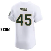 Osvaldo Bido Men's Oakland Athletics White Elite Home Jersey