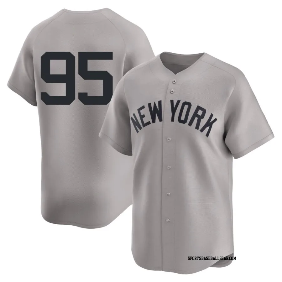 Oswaldo Cabrera Men's New York Yankees Gray Limited Away 2nd Jersey