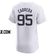 Oswaldo Cabrera Men's New York Yankees White Elite Home Jersey