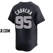 Oswaldo Cabrera Youth New York Yankees Navy Limited Alternate Jersey