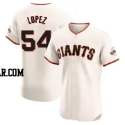 Otto Lopez Men's San Francisco Giants Cream Elite Home Jersey