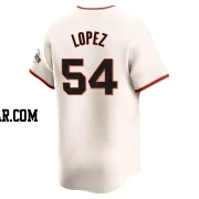 Otto Lopez Men's San Francisco Giants Cream Elite Home Jersey