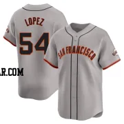 Otto Lopez Men's San Francisco Giants Gray Limited Away Jersey