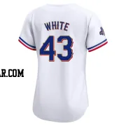 Owen White Women's Texas Rangers Gold Limited White 2024 Collection Jersey