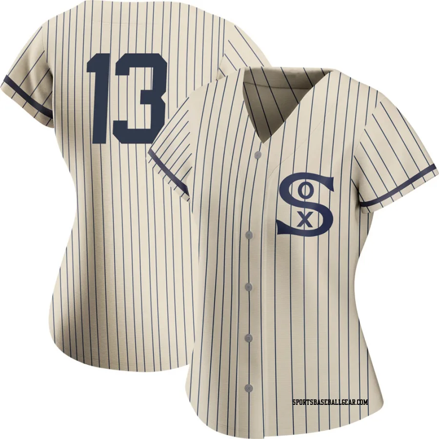 Ozzie Guillen Women's Chicago White Sox Cream Authentic 2021 Field of Dreams Jersey