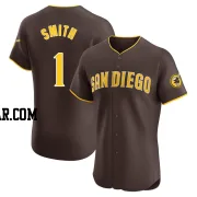 Ozzie Smith Men's San Diego Padres Brown Elite Road Vapor Premier Jersey