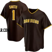 Ozzie Smith Men's San Diego Padres Brown Replica Road Jersey