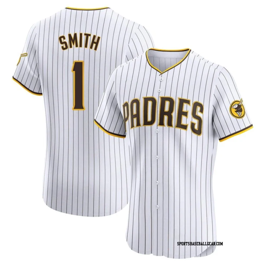 Ozzie Smith Men's San Diego Padres White Elite Home Jersey