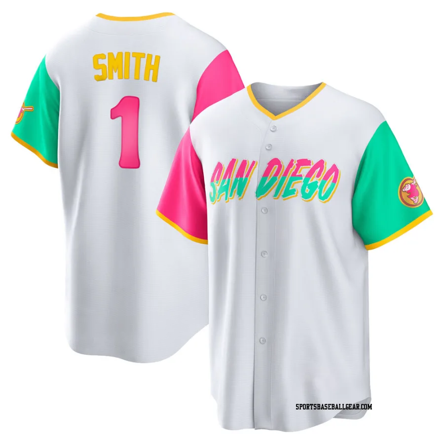 Ozzie Smith Men's San Diego Padres White Replica 2022 City Connect Jersey