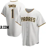 Ozzie Smith Men's San Diego Padres White/Brown Replica Home Jersey