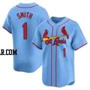 Ozzie Smith Men's St. Louis Cardinals Light Blue Limited Alternate Jersey