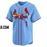 Ozzie Smith Men's St. Louis Cardinals Light Blue Limited Alternate Jersey