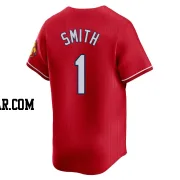 Ozzie Smith Men's St. Louis Cardinals Red Limited 2024 City Connect Jersey