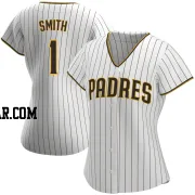 Ozzie Smith Women's San Diego Padres White/Brown Authentic Home Jersey