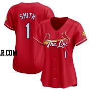 Ozzie Smith Women's St. Louis Cardinals Red Limited 2024 City Connect Jersey