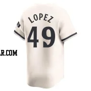 Pablo Lopez Men's Minnesota Twins Cream Limited Alternate Jersey