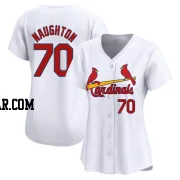 Packy Naughton Women's St. Louis Cardinals White Limited Home Jersey