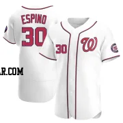 Paolo Espino Men's Washington Nationals White Authentic Home Jersey