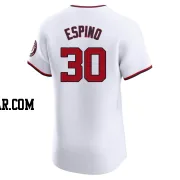 Paolo Espino Men's Washington Nationals White Elite Home Jersey