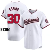 Paolo Espino Men's Washington Nationals White Limited Home Jersey