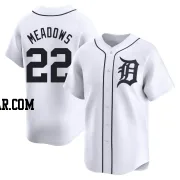 Parker Meadows Men's Detroit Tigers White Limited Home Jersey