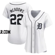 Parker Meadows Women's Detroit Tigers White Limited Home Jersey