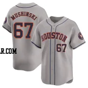 Parker Mushinski Men's Houston Astros Gray Limited Away Jersey