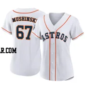 Parker Mushinski Women's Houston Astros White Authentic 2022 World Series Home Jersey