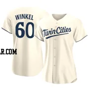 Pat Winkel Women's Minnesota Twins Cream Authentic Alternate Jersey