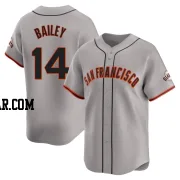 Patrick Bailey Men's San Francisco Giants Gray Limited Away Jersey