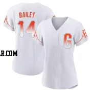 Patrick Bailey Women's San Francisco Giants White Replica 2021 City Connect Jersey