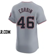 Patrick Corbin Men's Washington Nationals Gray Elite Road Jersey