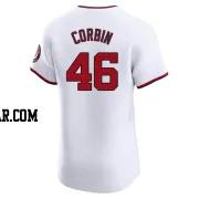 Patrick Corbin Men's Washington Nationals White Elite Home Jersey