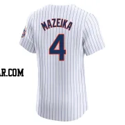 Patrick Mazeika Men's New York Mets White Elite Home Jersey