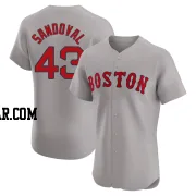 Patrick Sandoval Men's Boston Red Sox Gray Elite Road Jersey