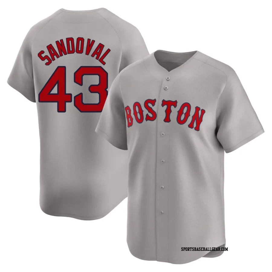 Patrick Sandoval Men's Boston Red Sox Gray Limited Away Jersey