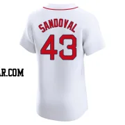 Patrick Sandoval Men's Boston Red Sox White Elite Home Jersey