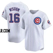 Patrick Wisdom Youth Chicago Cubs White Limited Home Jersey