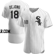 Paul DeJong Men's Chicago White Sox White Authentic Home Jersey