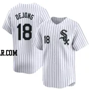 Paul DeJong Men's Chicago White Sox White Limited Home Jersey