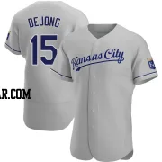 Paul DeJong Men's Kansas City Royals Gray Authentic Road Jersey