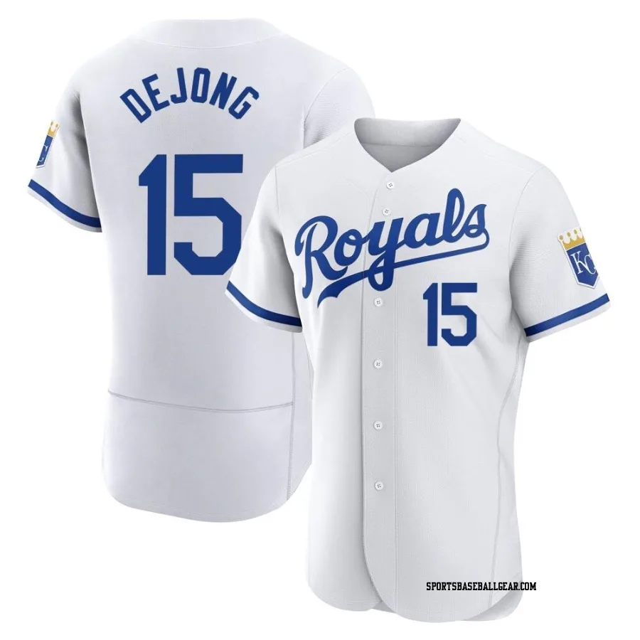 Paul DeJong Men's Kansas City Royals White Authentic 2022 Home Jersey