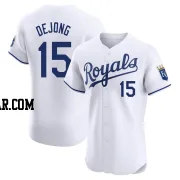 Paul DeJong Men's Kansas City Royals White Elite Home Jersey