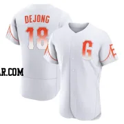 Paul DeJong Men's San Francisco Giants White Authentic 2021 City Connect Jersey