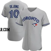 Paul DeJong Men's Toronto Blue Jays Gray Authentic Road Jersey