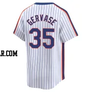 Paul Gervase Men's New York Mets White Limited Cooperstown Collection Jersey