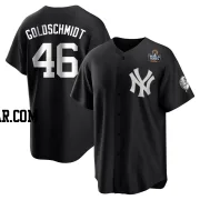 Paul Goldschmidt Men's New York Yankees Black/White Replica 2024 World Series Jersey