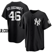 Paul Goldschmidt Men's New York Yankees Black/White Replica Jersey