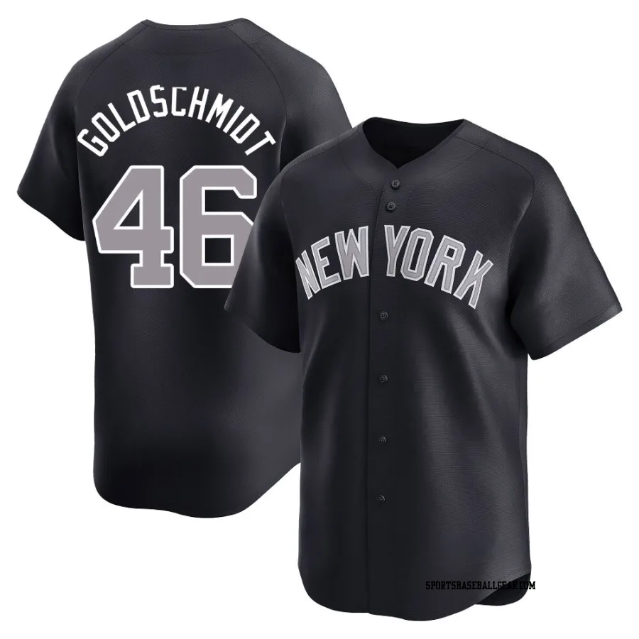 Paul Goldschmidt Men's New York Yankees Navy Limited Alternate Jersey