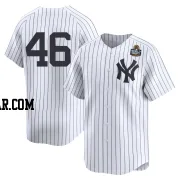 Paul Goldschmidt Men's New York Yankees White Limited Yankee Home 2nd 2024 World Series Jersey